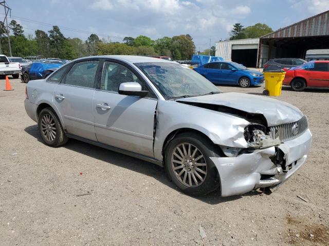 1MEFM42165G611269 - 2005 MERCURY MONTEGO PREMIER SILVER photo 4