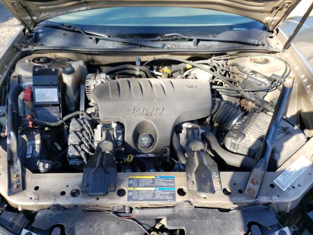 2G1WH55K159146293 - 2005 CHEVROLET IMPALA LS GOLD photo 11