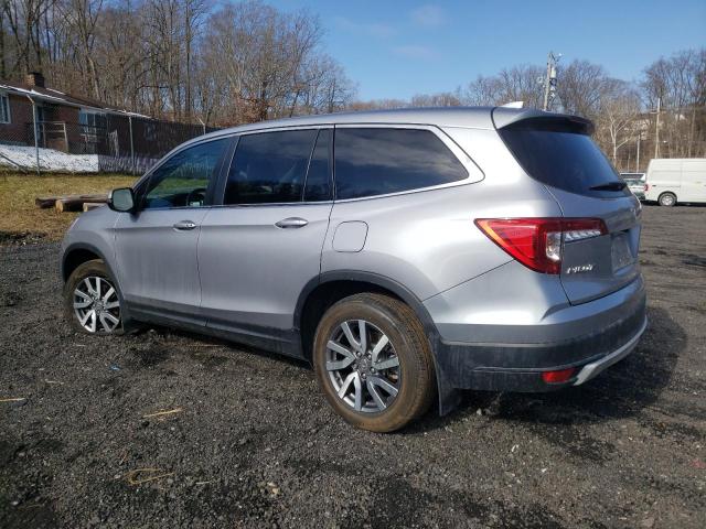 5FNYF6H58NB032739 - 2022 HONDA PILOT EXL SILVER photo 2