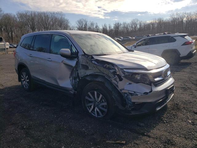 5FNYF6H58NB032739 - 2022 HONDA PILOT EXL SILVER photo 4