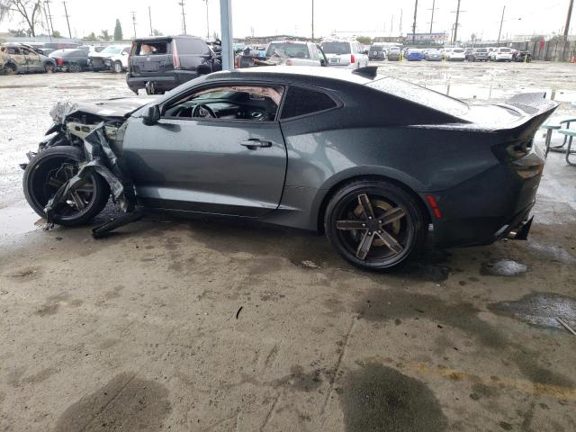 1G1FE1R79J0129463 - 2018 CHEVROLET CAMARO SS GRAY photo 2