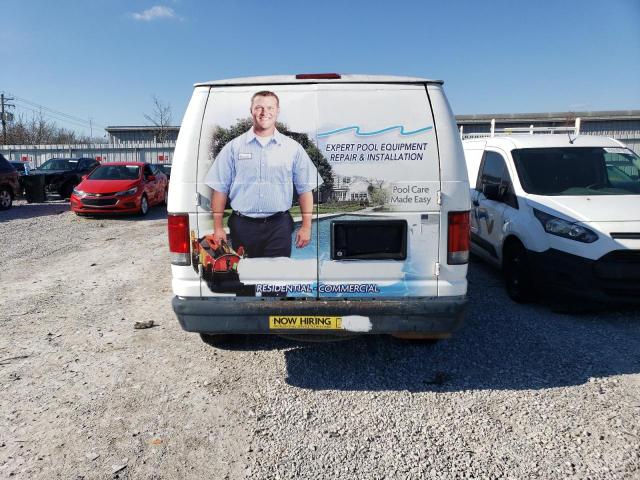 1FTNE1EW0BDA96072 - 2011 FORD ECONOLINE E150 VAN WHITE photo 6