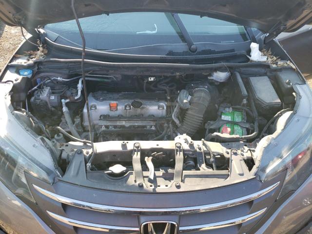 5J6RM4H73EL017587 - 2014 HONDA CR-V EXL GRAY photo 7