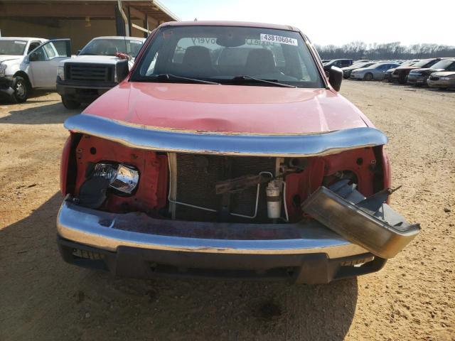 1GCDT146658127664 - 2005 CHEVROLET COLORADO RED photo 5