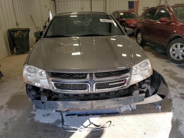 1C3CDZAB1CN181899 - 2012 DODGE AVENGER SE GRAY photo 5