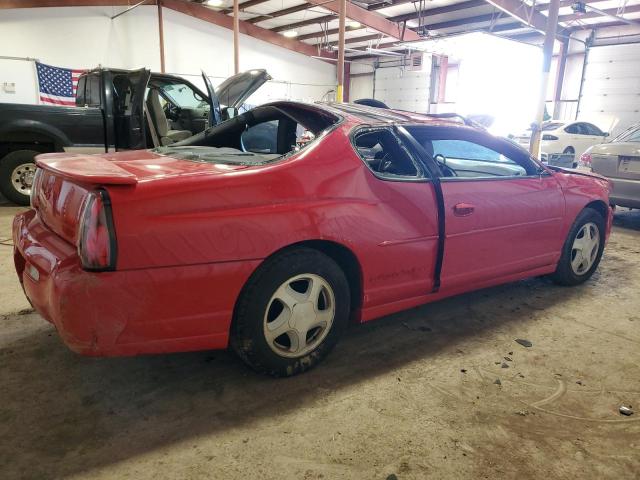 2G1WX12K039172641 - 2003 CHEVROLET MONTE CARL SS RED photo 3