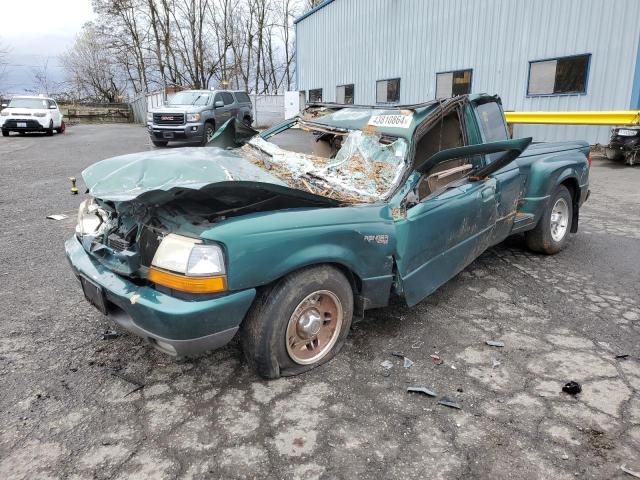 1FTYR14V6XPA89773 - 1999 FORD RANGER SUPER CAB GREEN photo 1