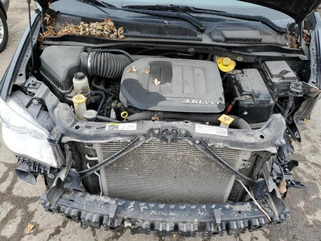 2C4RC1CG9FR608773 - 2015 CHRYSLER TOWN & COU TOURING L BLACK photo 12