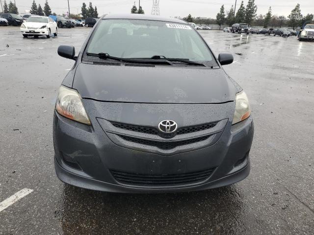 JTDBT923781274118 - 2008 TOYOTA YARIS GRAY photo 5