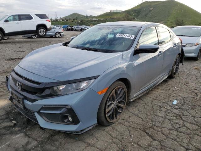 SHHFK7G4XLU222281 - 2020 HONDA CIVIC SPORT GRAY photo 1