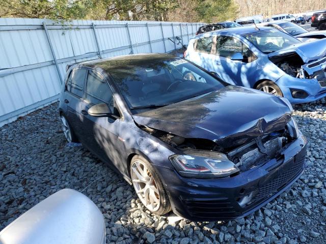 3VW547AU1GM027149 - 2016 VOLKSWAGEN GTI S/SE BLUE photo 4