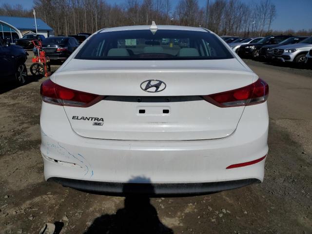 5NPD74LF1HH166711 - 2017 HYUNDAI ELANTRA SE WHITE photo 6