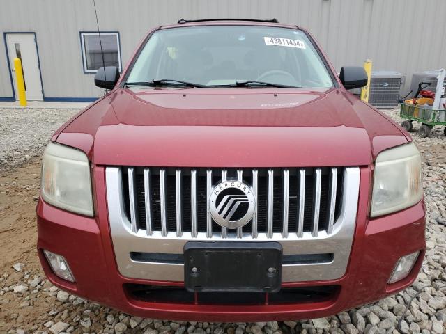 4M2CU81138KJ36009 - 2008 MERCURY MARINER RED photo 5