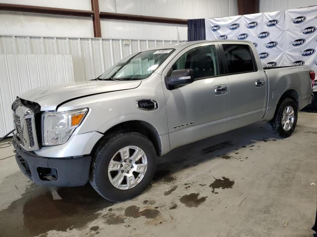 1N6AA1EJ5HN541081 - 2017 NISSAN TITAN S SILVER photo 1