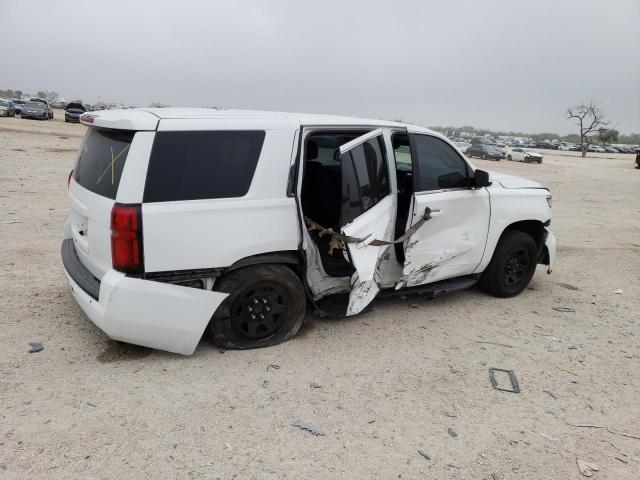 1GNLCDEC8JR284951 - 2018 CHEVROLET TAHOE POLICE WHITE photo 3