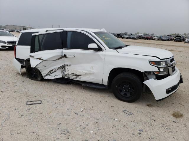 1GNLCDEC8JR284951 - 2018 CHEVROLET TAHOE POLICE WHITE photo 4