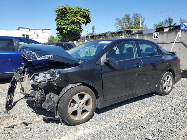 2T1BU4EE5BC654428 - 2011 TOYOTA COROLLA BASE BLACK photo 1