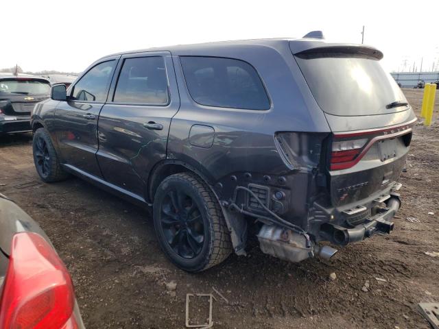 1C4SDJCT8KC716235 - 2019 DODGE DURANGO R/T GRAY photo 2