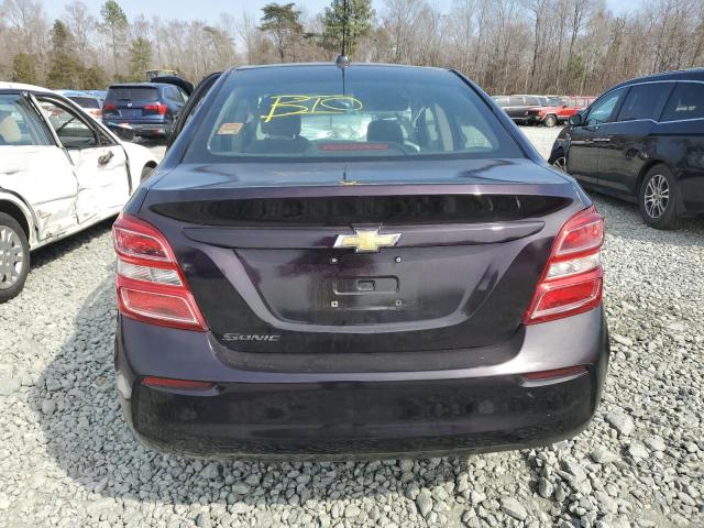 1G1JB5SH7H4171484 - 2017 CHEVROLET SONIC LS იასამნისფერი ფოტო 6