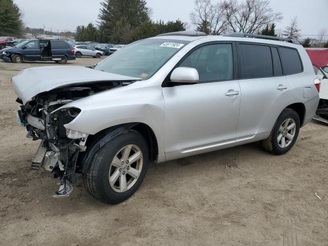 5TDJK3EH3AS009921 - 2010 TOYOTA HIGHLANDER SE SILVER photo 1