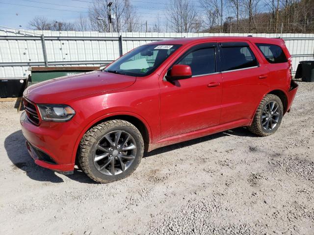 1C4RDJAG7EC598378 - 2014 DODGE DURANGO SXT RED photo 1