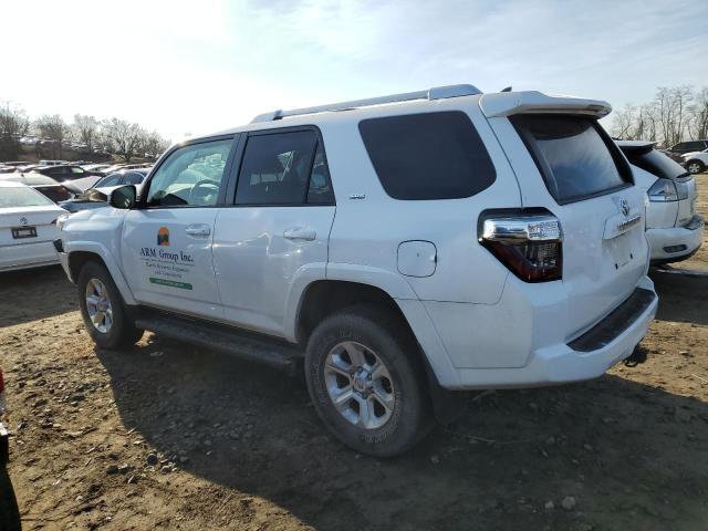 JTEBU5JR3E5202604 - 2014 TOYOTA 4RUNNER SR5 WHITE photo 2