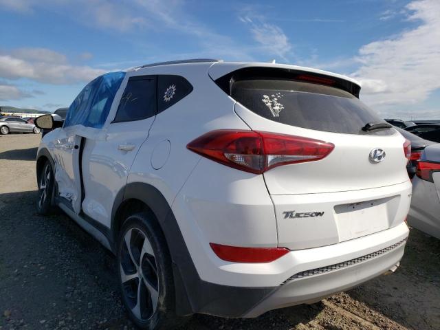 KM8J33AL7JU763192 - 2018 HYUNDAI TUCSON SPORT WHITE photo 2