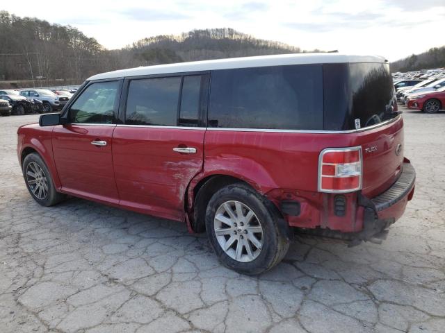 2FMGK5CC3CBD05583 - 2012 FORD FLEX SEL RED photo 2