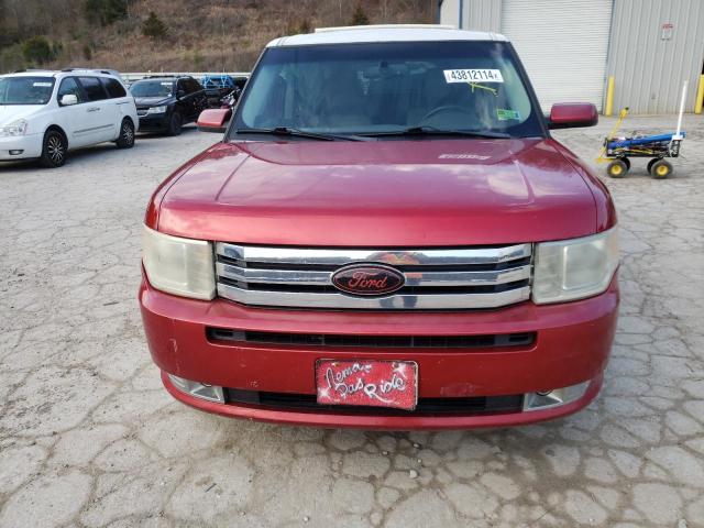 2FMGK5CC3CBD05583 - 2012 FORD FLEX SEL RED photo 5