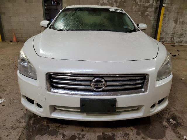 1N4AA5AP2EC454384 - 2014 NISSAN MAXIMA S WHITE photo 5