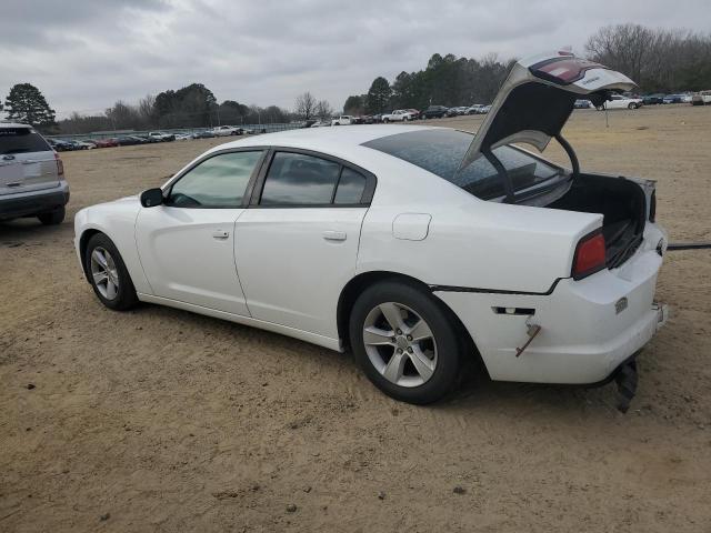 2C3CDXBG9DH507148 - 2013 DODGE CHARGER SE WHITE photo 2