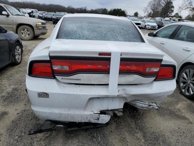 2C3CDXBG9DH507148 - 2013 DODGE CHARGER SE WHITE photo 6