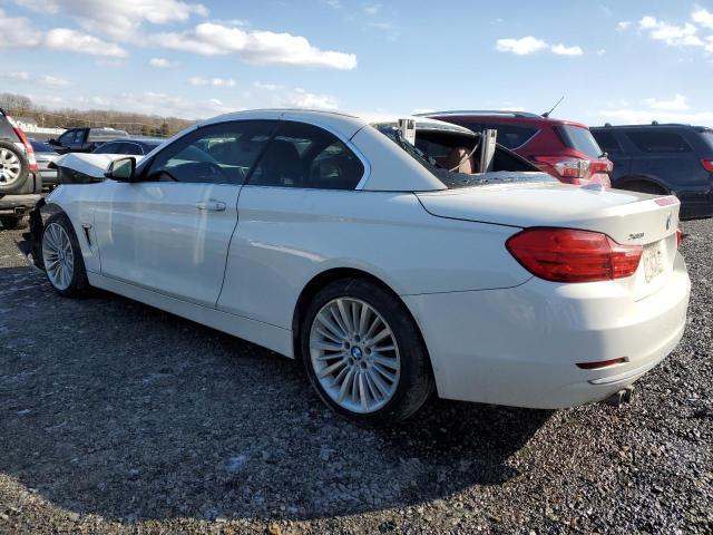 WBA3T1C54EPS98016 - 2014 BMW 428 XI SULEV WHITE photo 2