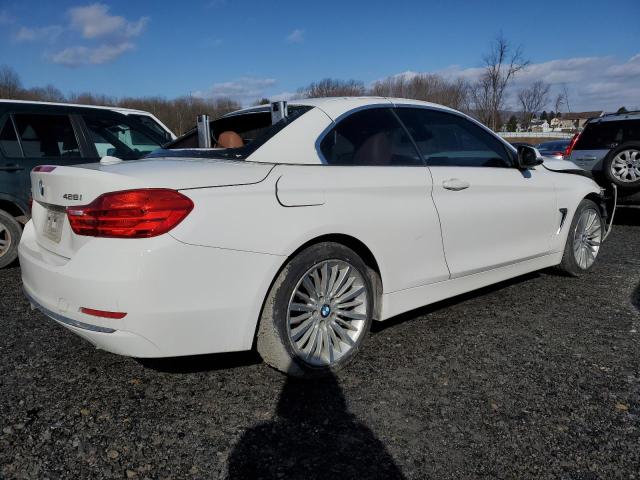 WBA3T1C54EPS98016 - 2014 BMW 428 XI SULEV WHITE photo 3