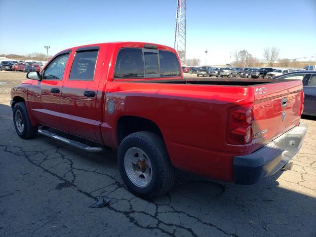 1D7HE28K56S505136 - 2006 DODGE DAKOTA QUAD RED photo 2