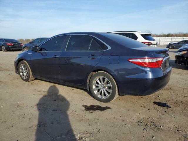 4T1BD1FK1FU165144 - 2015 TOYOTA CAMRY HYBRID CHARCOAL photo 2