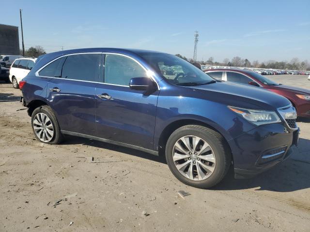 5FRYD3H41EB005621 - 2014 ACURA MDX TECHNOLOGY BLUE photo 4