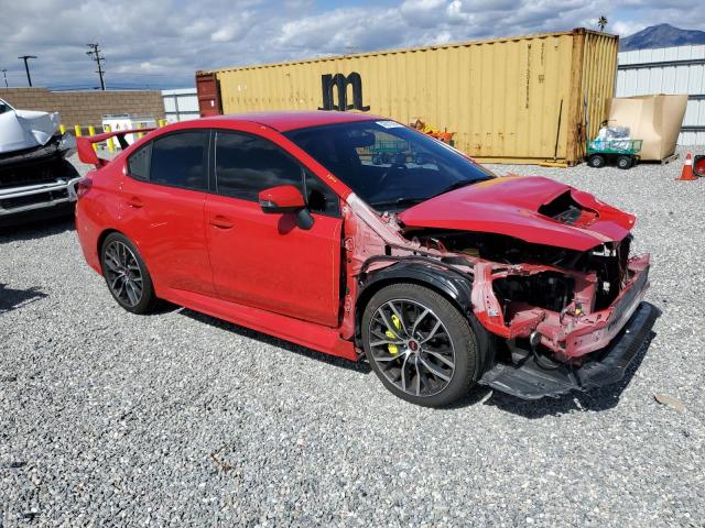 JF1VA2E62L9818251 - 2020 SUBARU WRX STI RED photo 4