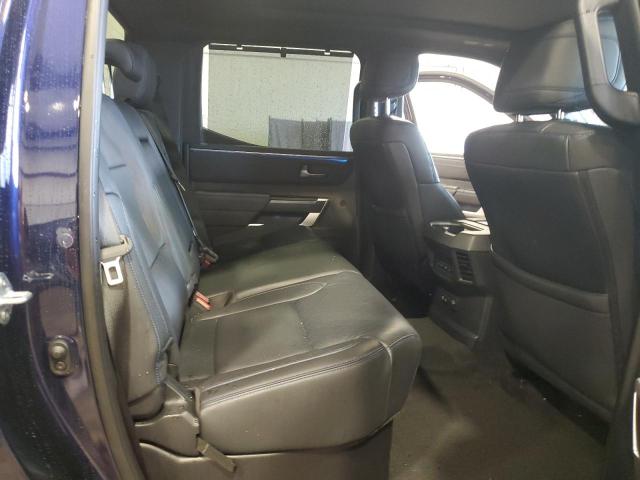 5TFNA5DB9PX087409 - 2023 TOYOTA TUNDRA CREWMAX PLATINUM Blau Foto 10