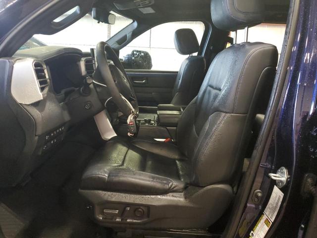 5TFNA5DB9PX087409 - 2023 TOYOTA TUNDRA CREWMAX PLATINUM Blau Foto 7