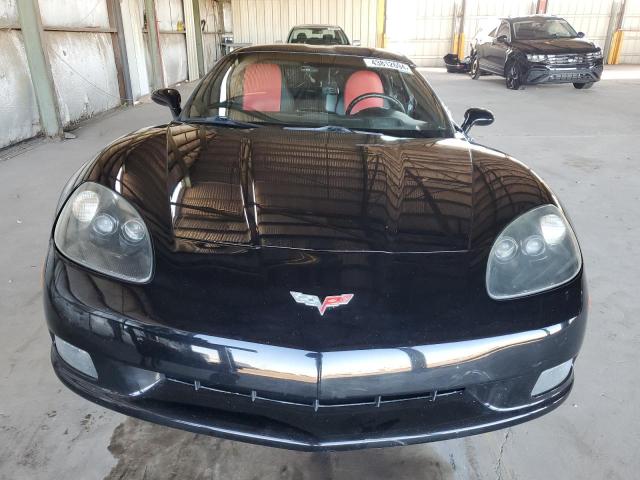 1G1YY24U055132117 - 2005 CHEVROLET CORVETTE BLACK photo 5