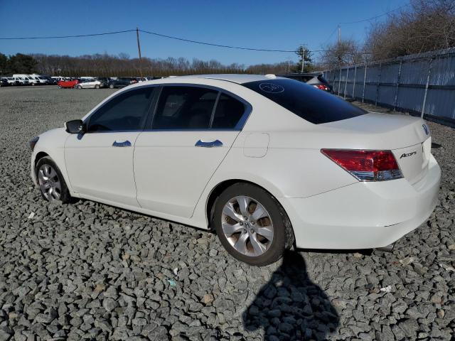 1HGCP36849A048195 - 2009 HONDA ACCORD EXL WHITE photo 2