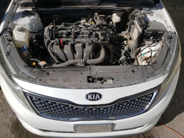 5XXGN4A74FG434920 - 2015 KIA OPTIMA EX WHITE photo 11