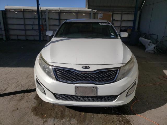 5XXGN4A74FG434920 - 2015 KIA OPTIMA EX WHITE photo 5