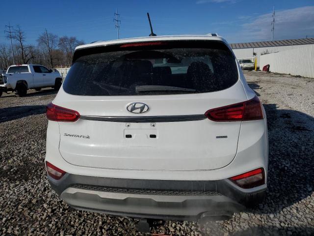 5NMS2CAD8KH120332 - 2019 HYUNDAI SANTA FE SE WHITE photo 6