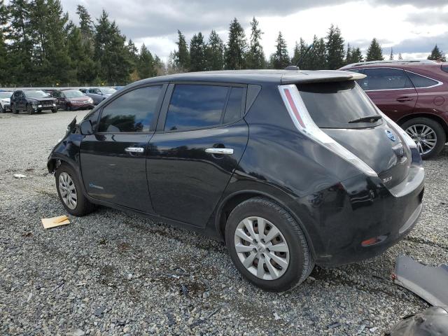 1N4AZ0CP2DC412501 - 2013 NISSAN LEAF S BLACK photo 2