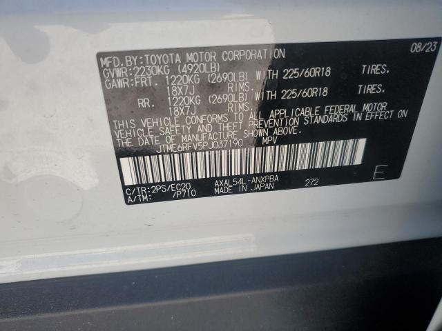 JTME6RFV5PJ037190 - 2023 TOYOTA RAV4 XSE GRAY photo 13