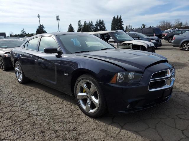 2C3CDXCT1CH163373 - 2012 DODGE CHARGER R/T BLUE photo 4