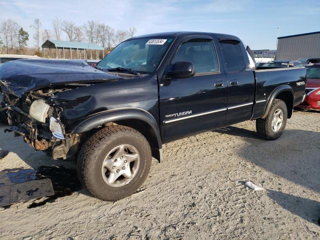 5TBBT48172S309171 - 2002 TOYOTA TUNDRA ACCESS CAB LIMITED BLACK photo 1