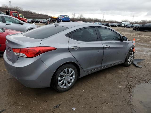 KMHDH4AE0DU553494 - 2013 HYUNDAI ELANTRA GLS GRAY photo 3